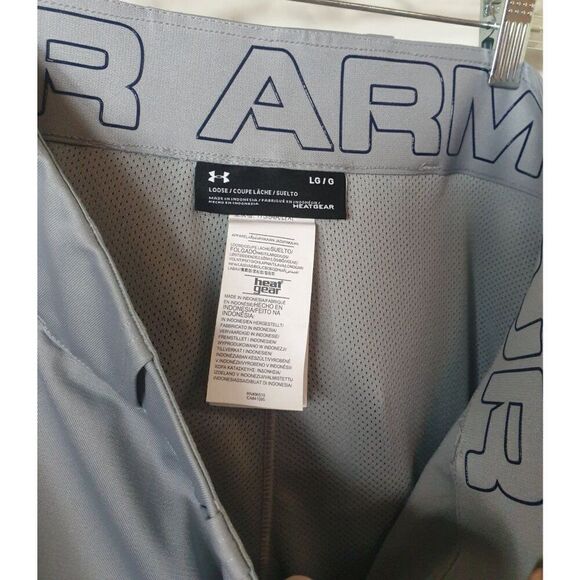 Under Armour Men's L Loose Baseball Pants Gray Performance Pants L NWOT - Picture 8 of 8